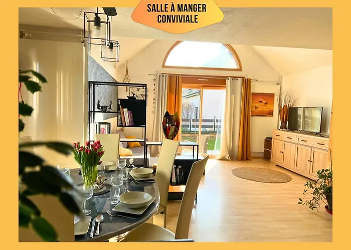 Maison Le Vignoble Avec Jardin - 6 Personnes
