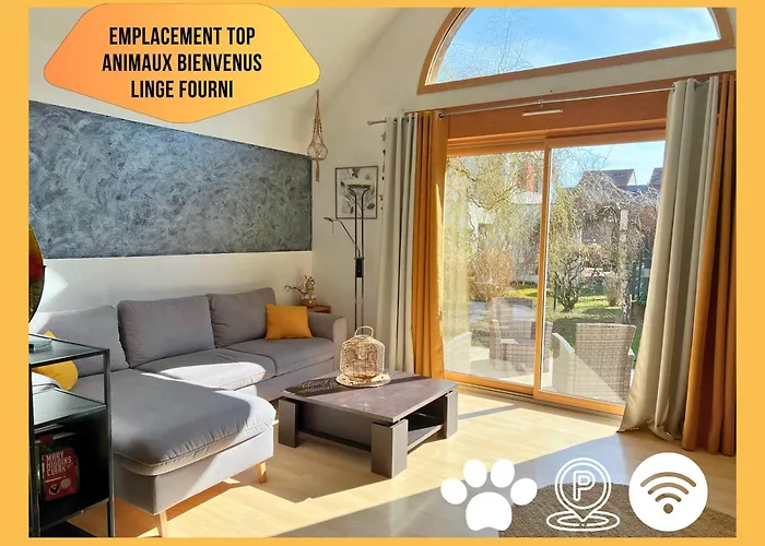 Maison Le Vignoble Avec Jardin - 6 Personnes