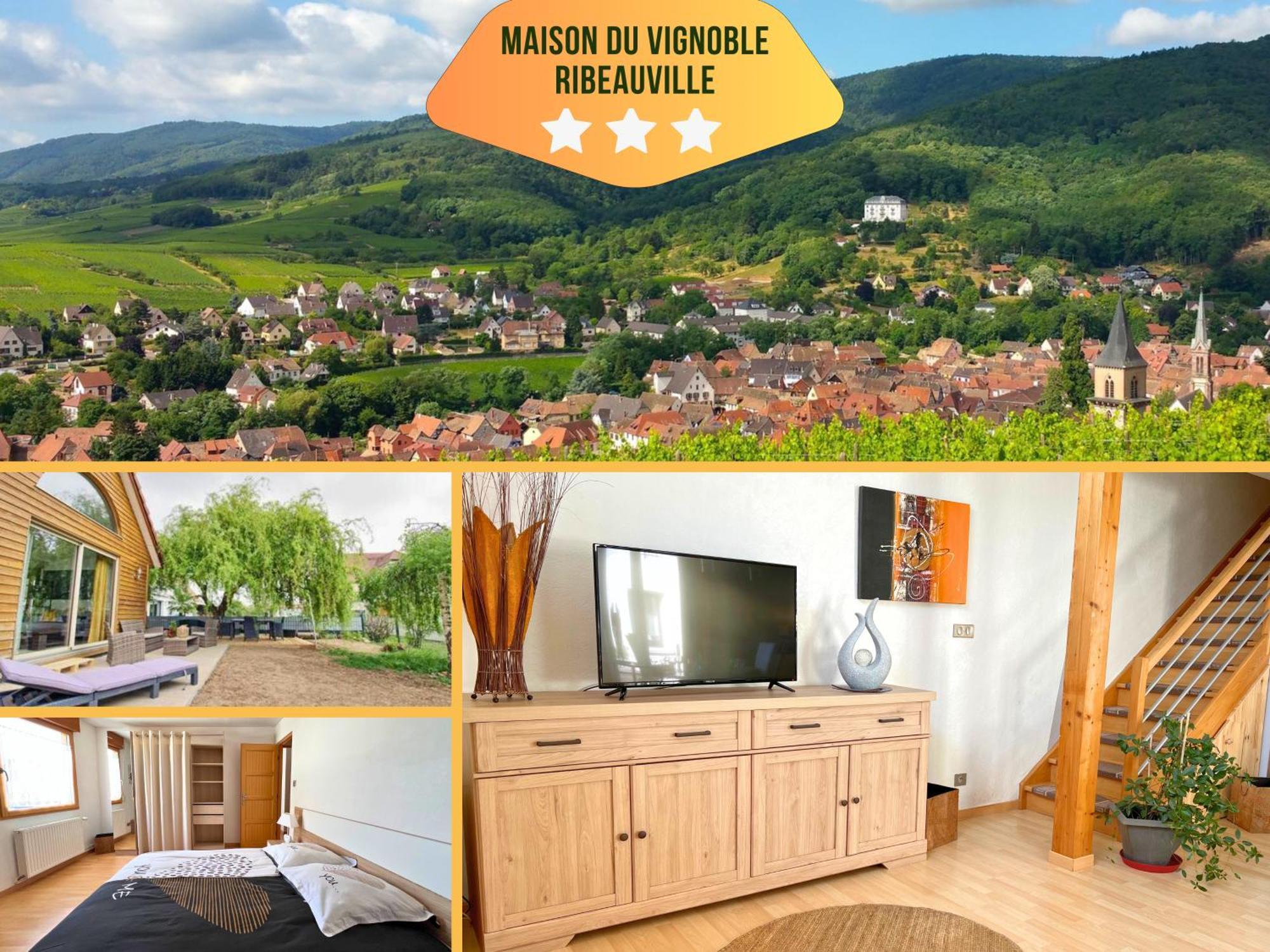 Maison Le Vignoble Avec Jardin - 6 Personnes Ribeauville (Haut-Rhin)